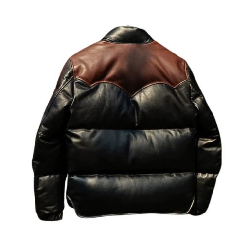 Puffer Style Leather Quilted Jacket For Men Back 1024x1024 937x937