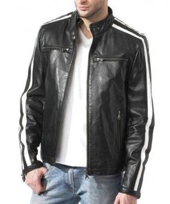 white striped leather jacket 550x550h