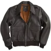 Men's Air Force Leather Flight Bomber Jacket