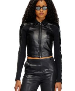 Vade Blanc Women Cropped Genuine Leather Jacket 937x1405