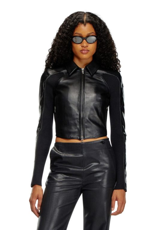 Vade Blanc Women Cropped Genuine Leather Jacket 937x1405