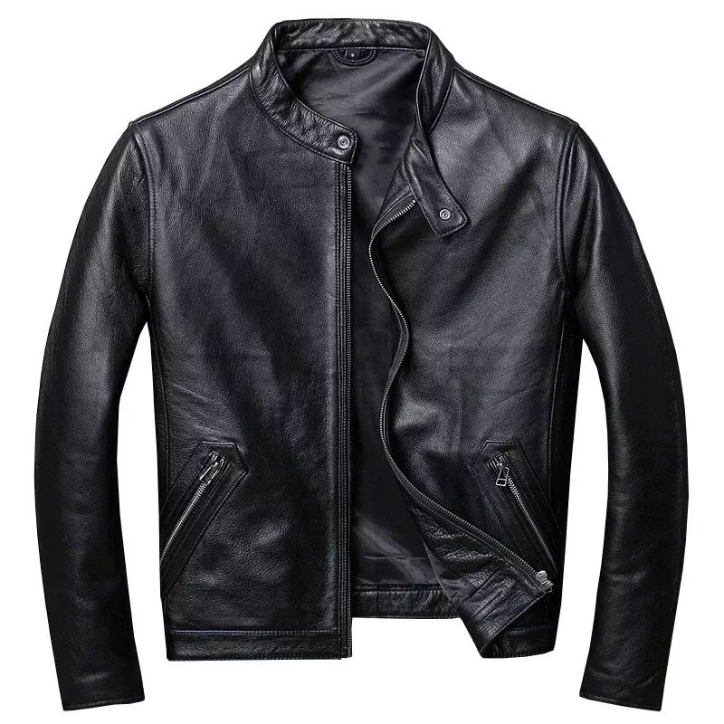 Café Racer Leather Jacket