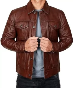 Leather Trucker