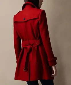 womens red wool mid length trench coat 937x937